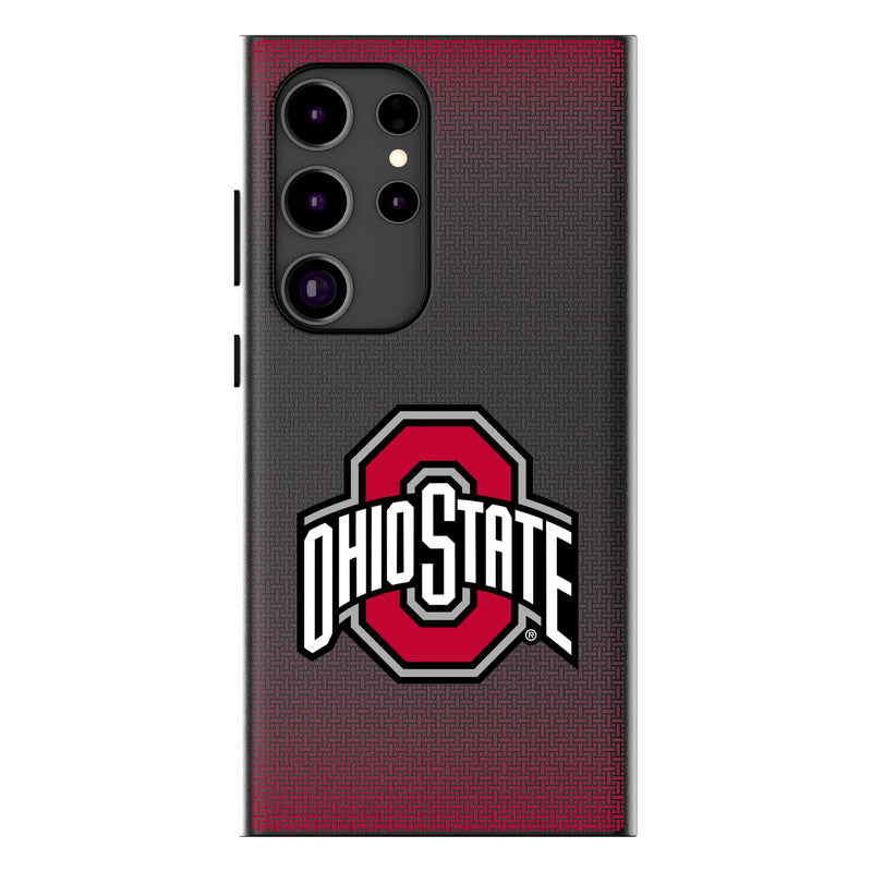 Ohio State University Buckeyes Linen Galaxy MagSafe Compatible Phone Case