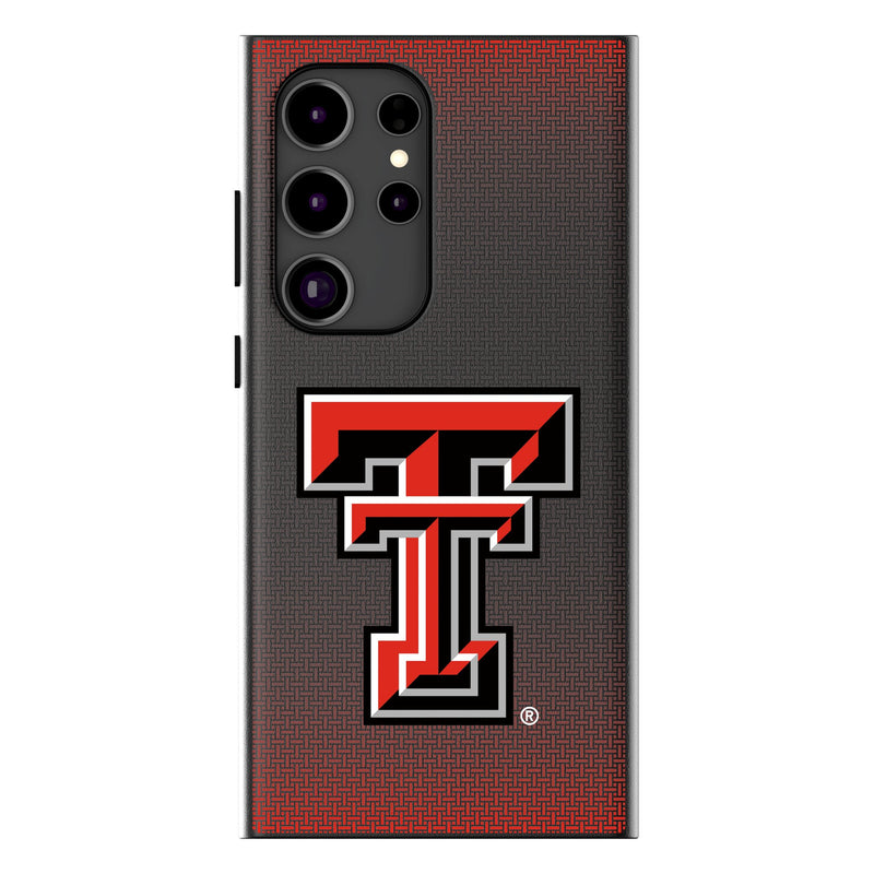 Texas Tech Red Raiders Linen Galaxy MagSafe Compatible Phone Case