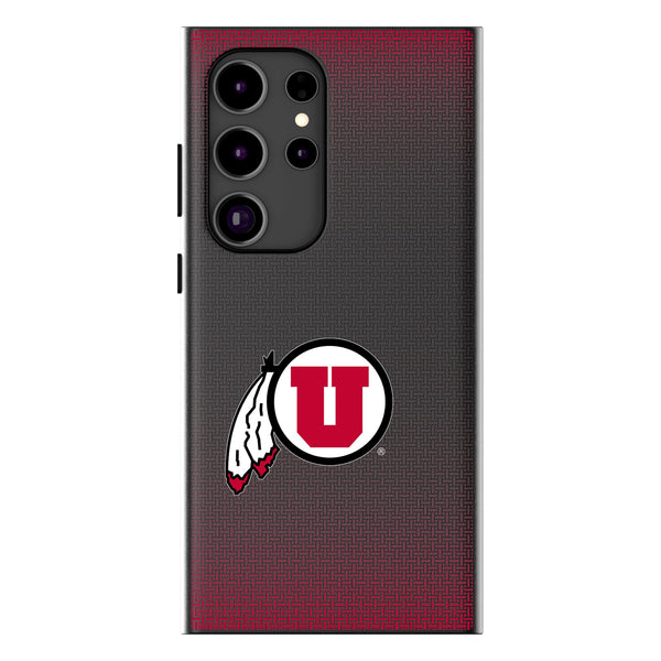 University of Utah Utes Linen Galaxy MagSafe Compatible Phone Case