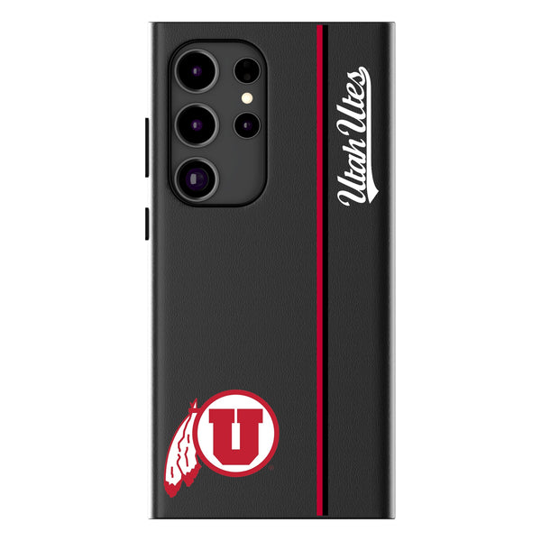 University of Utah Utes Sidebar Galaxy MagSafe Compatible Phone Case