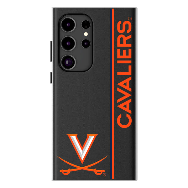 University of Virginia Cavaliers Sidebar Galaxy MagSafe Compatible Phone Case