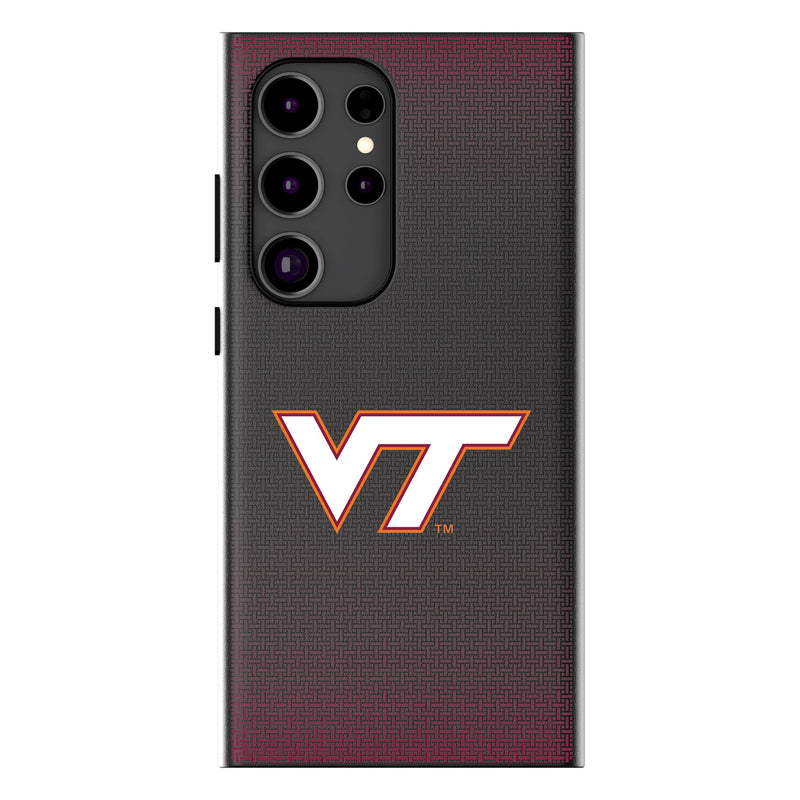 Virginia Tech Hokies Linen Galaxy MagSafe Compatible Phone Case