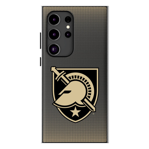 United States Military Academy Black Knights Linen Galaxy MagSafe Compatible Phone Case