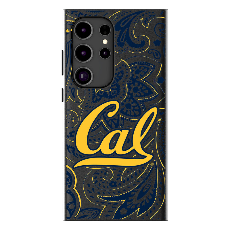 University of California Berkeley Golden Bears Paisley Galaxy MagSafe Compatible Phone Case