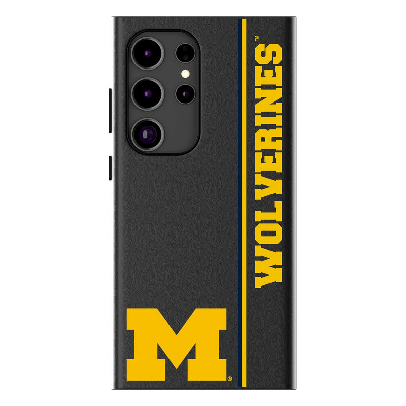 University of Michigan Wolverines Sidebar Galaxy MagSafe Compatible Phone Case