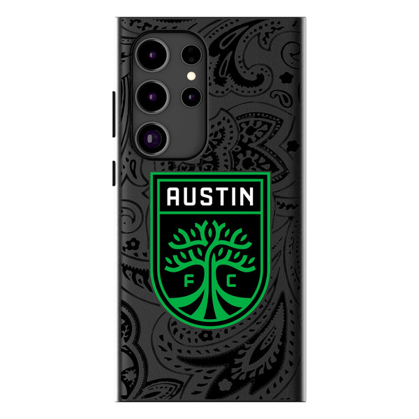 Austin FC  Paisley Galaxy MagSafe Compatible Phone Case