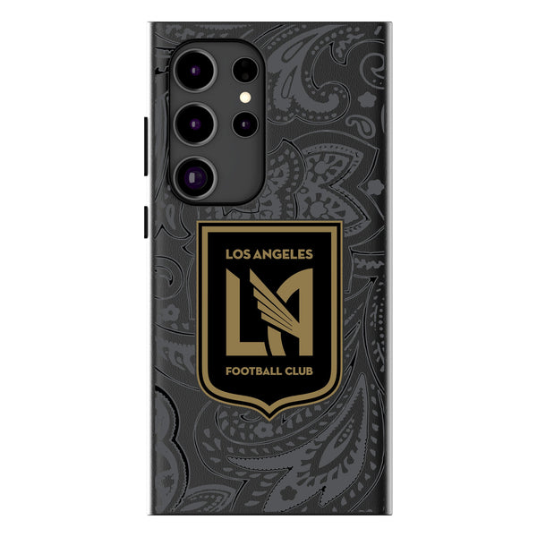 Los Angeles Football Club   Paisley Galaxy MagSafe Compatible Phone Case