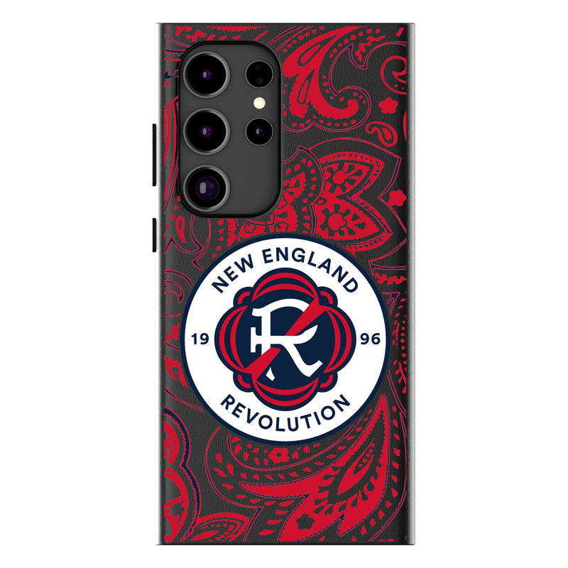 New England Revolution  Paisley Galaxy Magnetic Phone Case