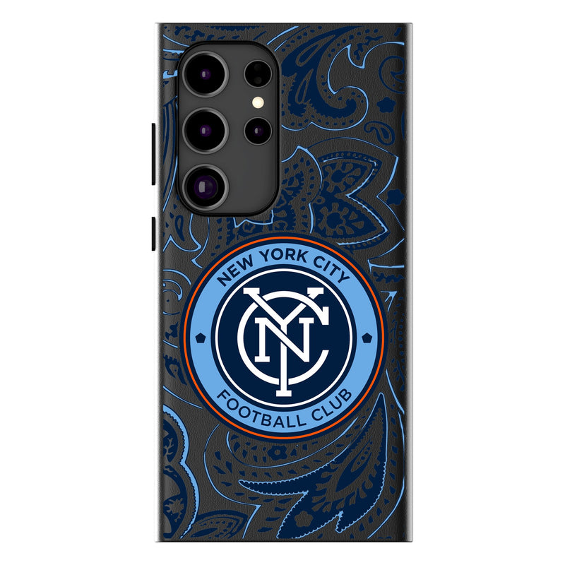 New York City FC  Paisley Galaxy Magnetic Phone Case