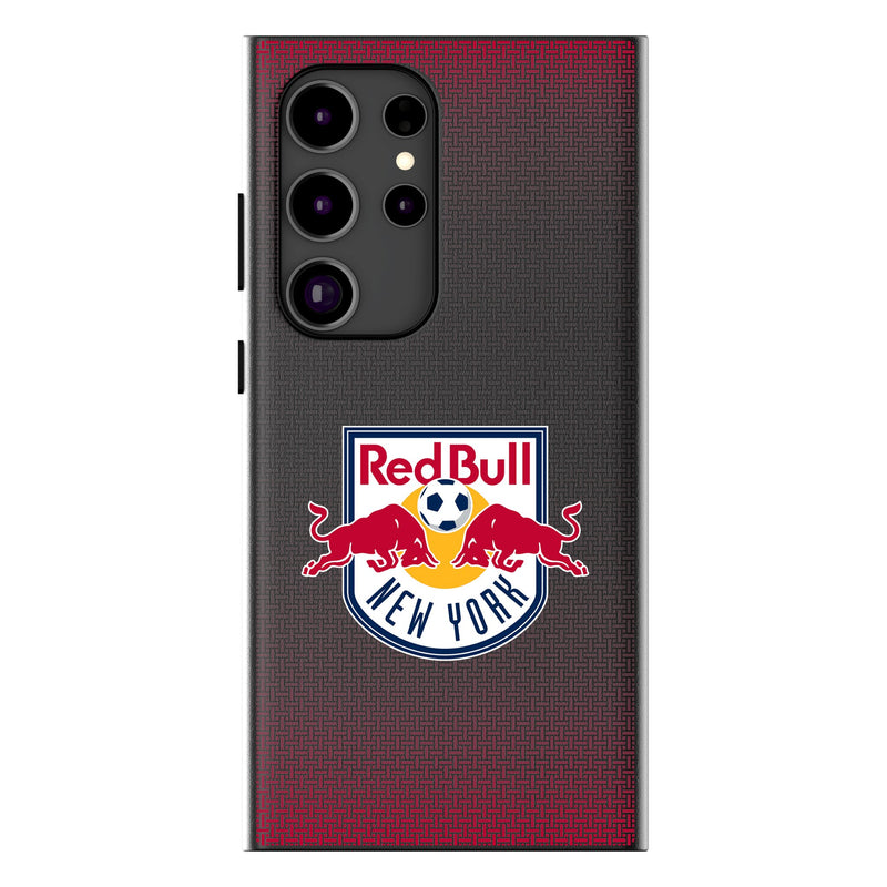 New York Red Bulls  Linen Galaxy MagSafe Compatible Phone Case