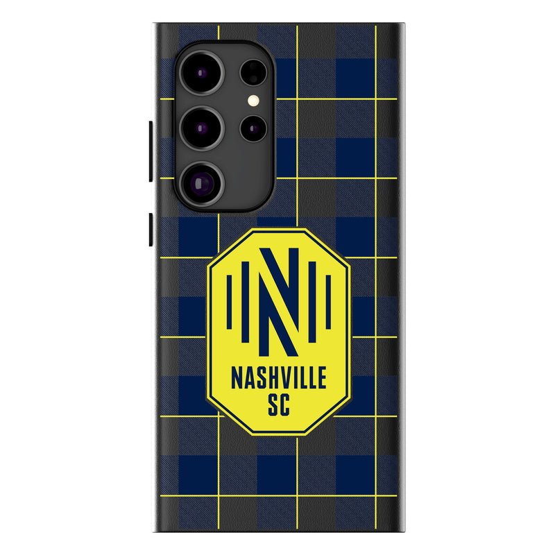 Nashville SC  Plaid Galaxy Magnetic Phone Case