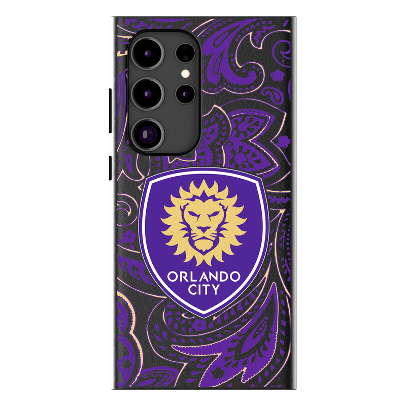 Orlando City Soccer Club  Paisley Galaxy Magnetic Phone Case