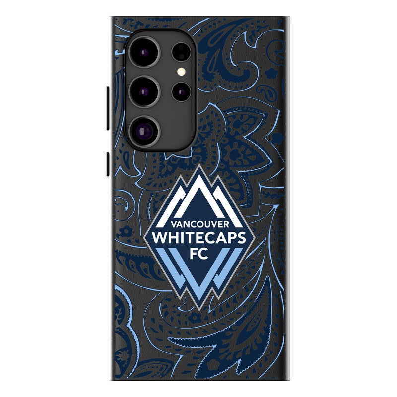 Vancouver Whitecaps   Paisley Galaxy MagSafe Compatible Phone Case