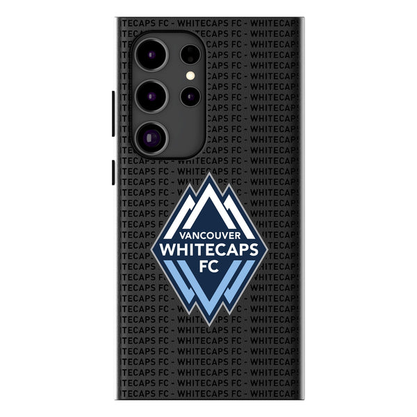 Vancouver Whitecaps   Text Backdrop Galaxy MagSafe Compatible Phone Case