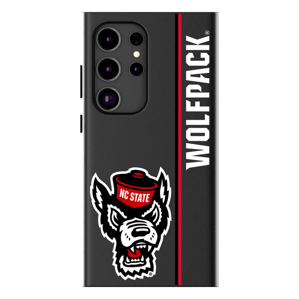 North Carolina State University Wolfpack Sidebar Galaxy MagSafe Compatible Phone Case