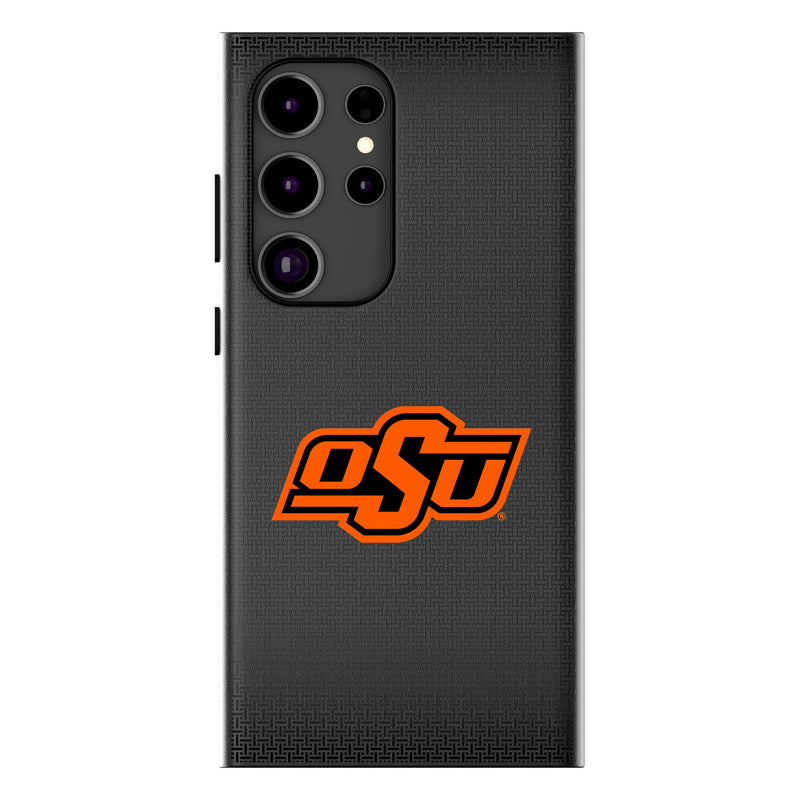 Oklahoma State University Cowboys Linen Galaxy MagSafe Compatible Phone Case