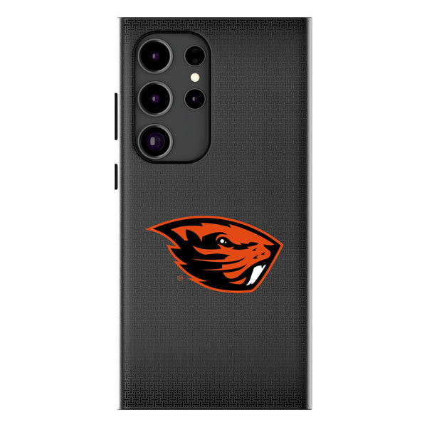 Oregon State University Beavers Linen Galaxy MagSafe Compatible Phone Case