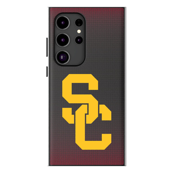 University of Southern California Trojans Linen Galaxy MagSafe Compatible Phone Case