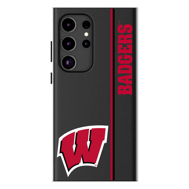 University of Wisconsin Badgers Sidebar Galaxy MagSafe Compatible Phone Case