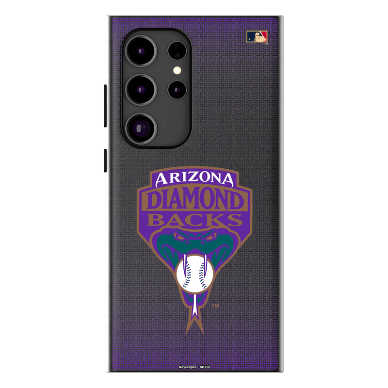 Arizona Diamondbacks 1999-2006 - Cooperstown Collection Linen Galaxy MagSafe Compatible Phone Case