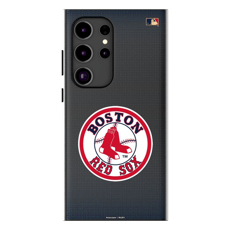 Boston Red Sox 1976-2008 - Cooperstown Collection Linen Galaxy MagSafe Compatible Phone Case