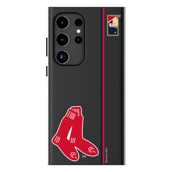 Boston Red Sox 1924-1960 - Cooperstown Collection Sidebar Galaxy MagSafe Compatible Phone Case