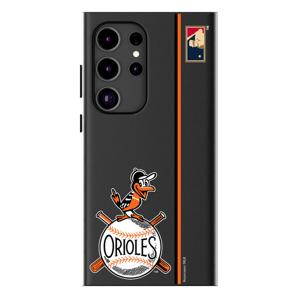 Baltimore Orioles 1954-1963 - Cooperstown Collection Sidebar Galaxy MagSafe Compatible Phone Case