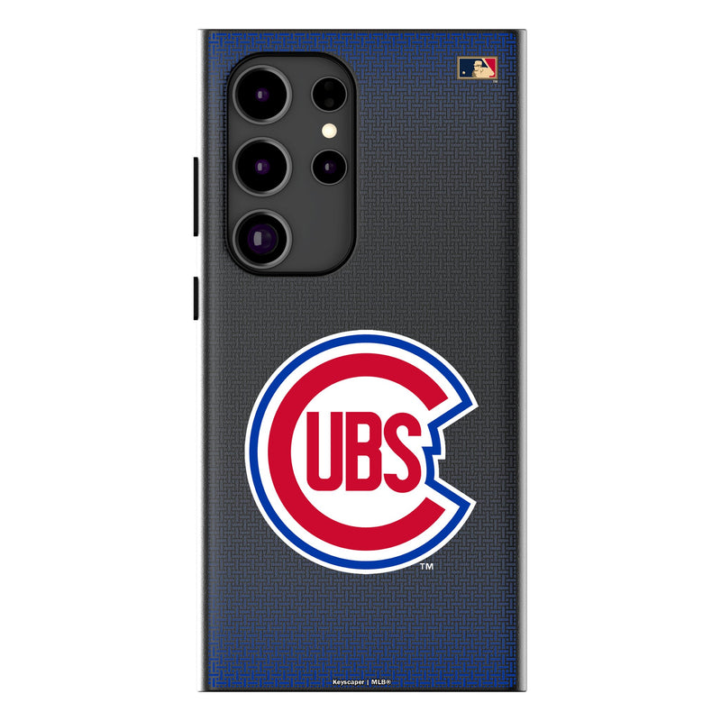 Chicago Cubs 1948-1956 - Cooperstown Collection Linen Galaxy MagSafe Compatible Phone Case