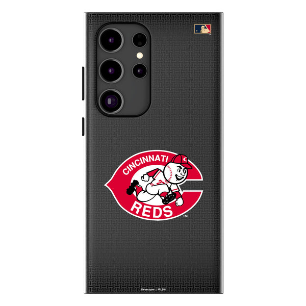 Cincinnati Reds 1974-1992 - Cooperstown Collection Linen Galaxy MagSafe Compatible Phone Case