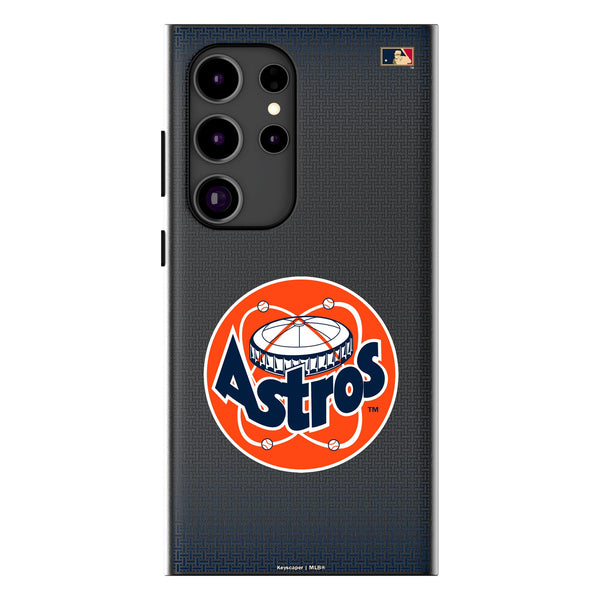 Houston Astros 1977-1993 - Cooperstown Collection Linen Galaxy MagSafe Compatible Phone Case