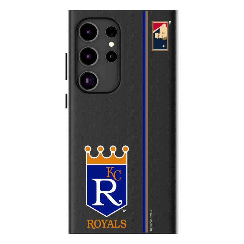 Kansas City Royals 1969-1978 - Cooperstown Collection Sidebar Galaxy MagSafe Compatible Phone Case