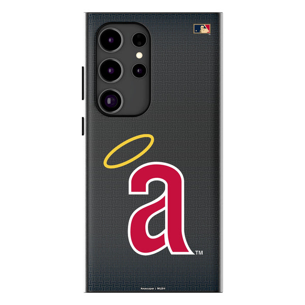 LA Angels 1971 - Cooperstown Collection Linen Galaxy MagSafe Compatible Phone Case