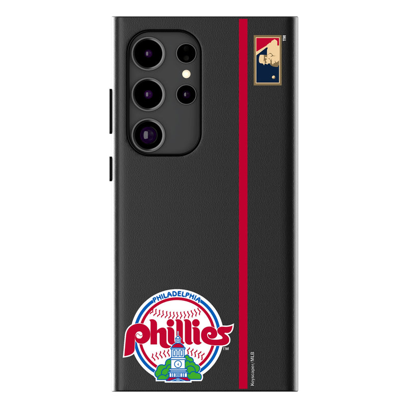 Philadelphia Phillies 1984-1991 - Cooperstown Collection Sidebar Galaxy MagSafe Compatible Phone Case