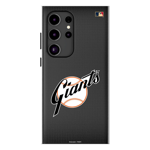 San Francisco Giants 1958-1967 - Cooperstown Collection Linen Galaxy MagSafe Compatible Phone Case