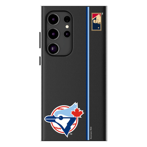 Toronto Blue Jays 1977-1988 - Cooperstown Collection Sidebar Galaxy MagSafe Compatible Phone Case