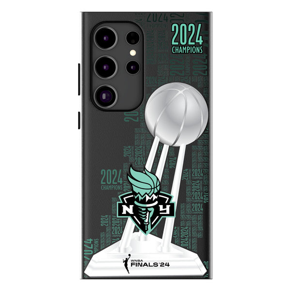 New York Liberty 2024 WNBA Champions Galaxy MagSafe Compatible Phone Case