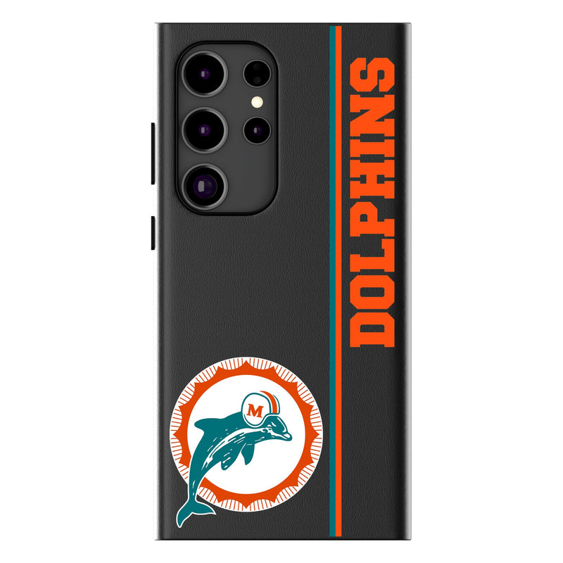 Miami Dolphins 1966-1973 Historic Collection Sidebar Galaxy MagSafe Compatible Phone Case