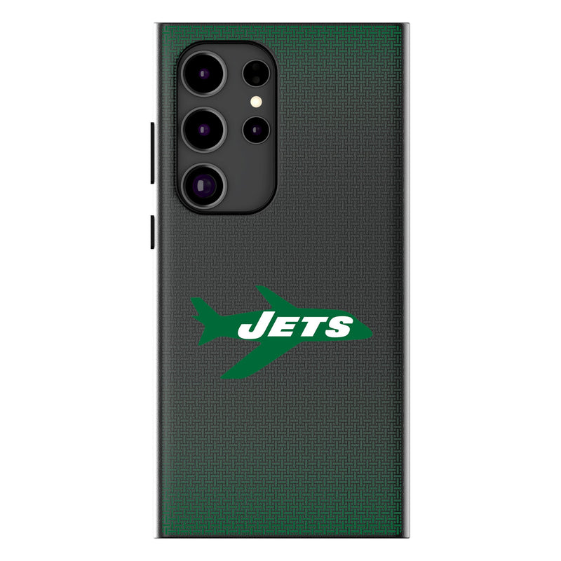 New York Jets 1963 Historic Collection Linen Galaxy MagSafe Compatible Phone Case