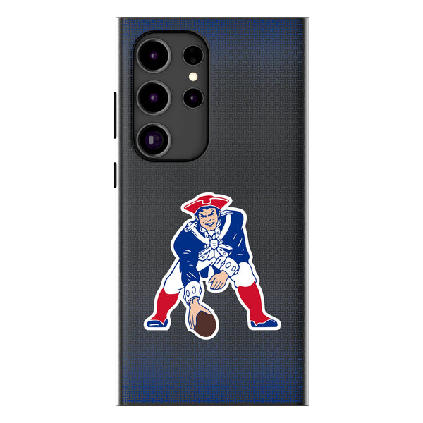 New England Patriots Historic Collection Linen Galaxy MagSafe Compatible Phone Case