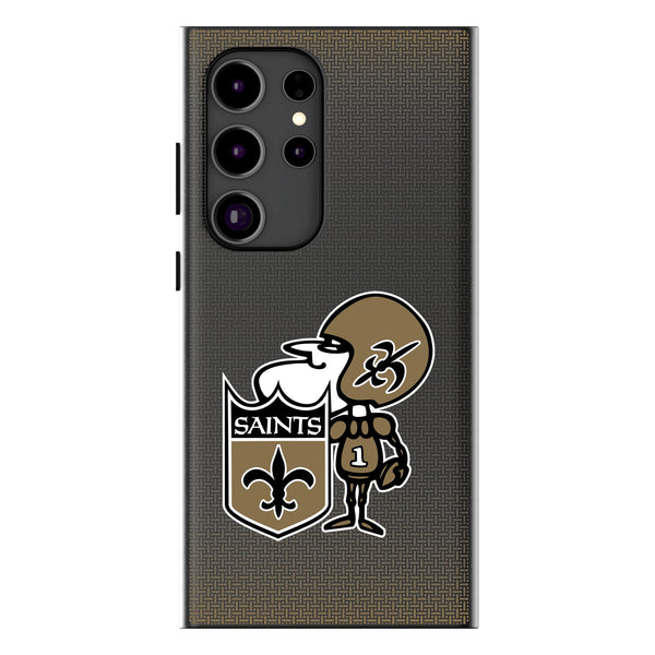 New Orleans Saints Historic Collection Linen Galaxy MagSafe Compatible Phone Case