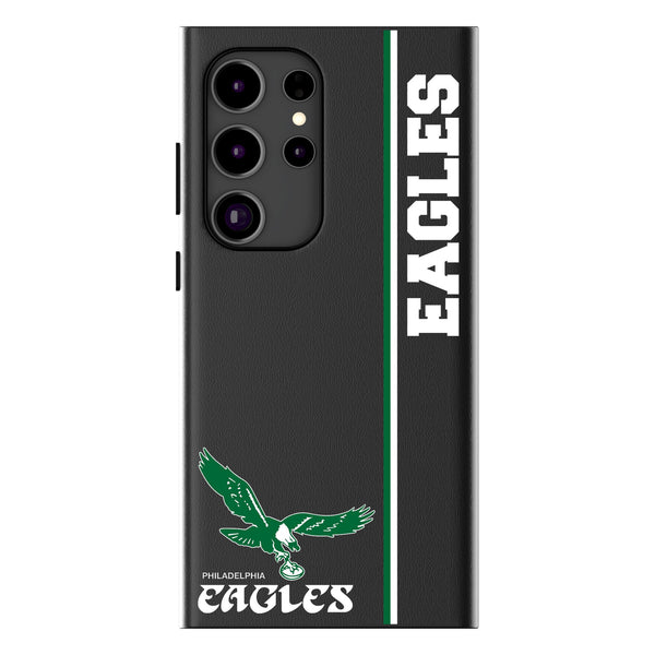 Philadelphia Eagles 1973-1995 Historic Collection Sidebar Galaxy MagSafe Compatible Phone Case