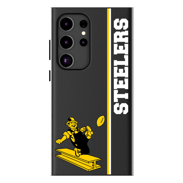 Pittsburgh Steelers 1961 Historic Collection Sidebar Galaxy MagSafe Compatible Phone Case