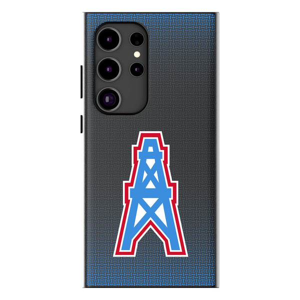 Houston Oilers Historic Collection Linen Galaxy MagSafe Compatible Phone Case