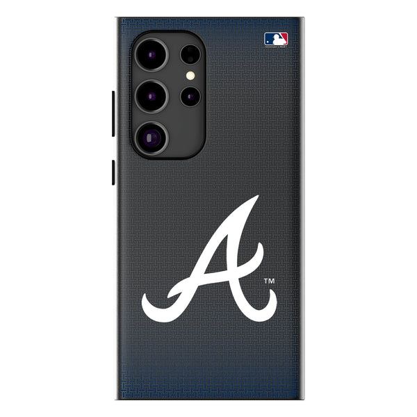 Atlanta Braves Linen Galaxy MagSafe Compatible Phone Case