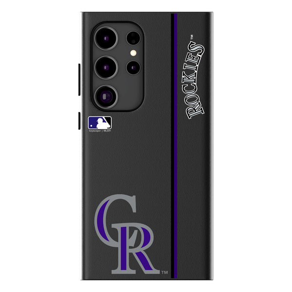 Colorado Rockies Sidebar Galaxy MagSafe Compatible Phone Case