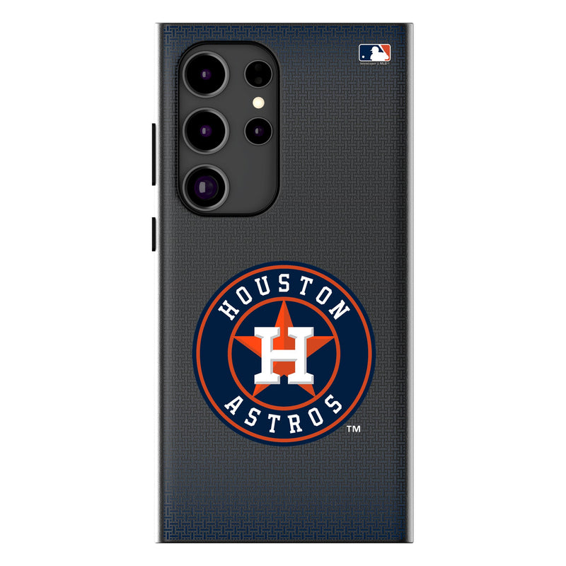 Houston Astros Linen Galaxy MagSafe Compatible Phone Case