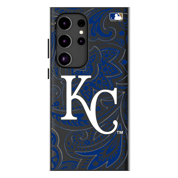 Kansas City Royals Paisley Galaxy MagSafe Compatible Phone Case