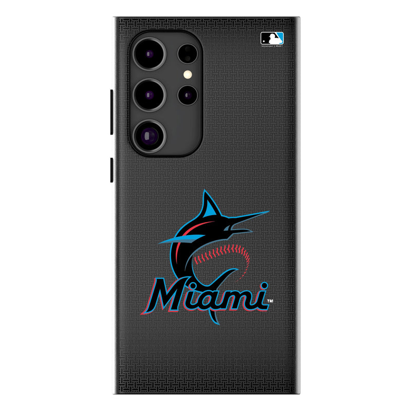 Miami Marlins Linen Galaxy MagSafe Compatible Phone Case