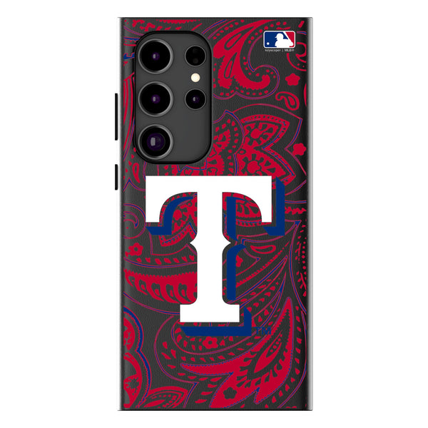 Texas Rangers Paisley Galaxy MagSafe Compatible Phone Case