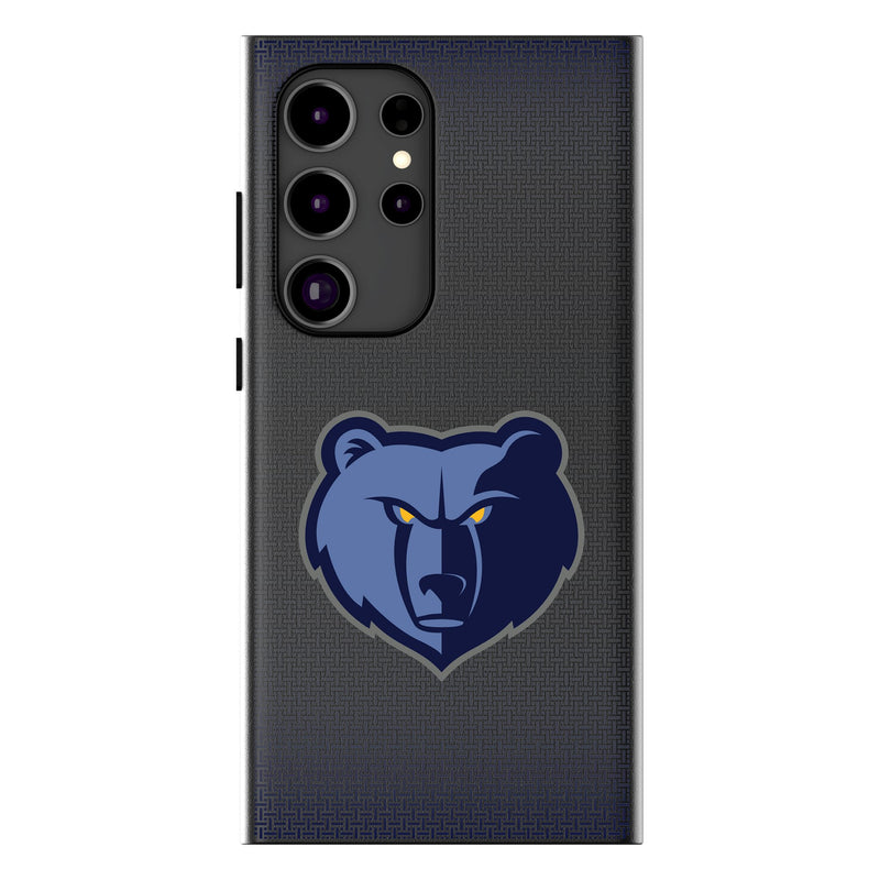 Memphis Grizzlies Linen Galaxy MagSafe Compatible Phone Case